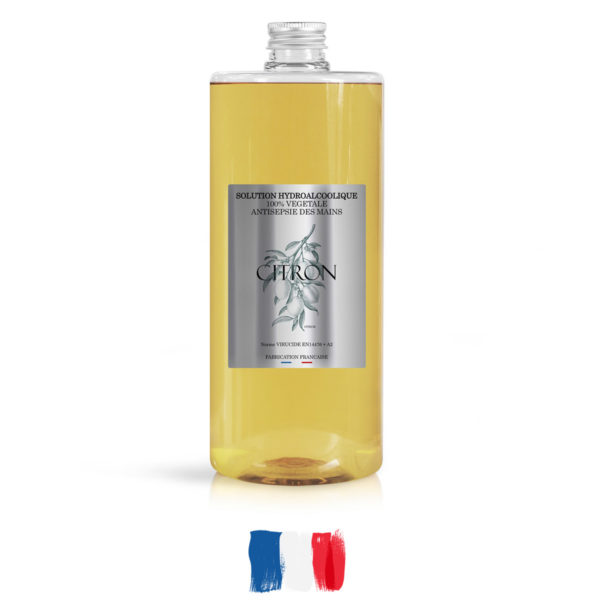 1000ml Citron - Solution fabriquée en France