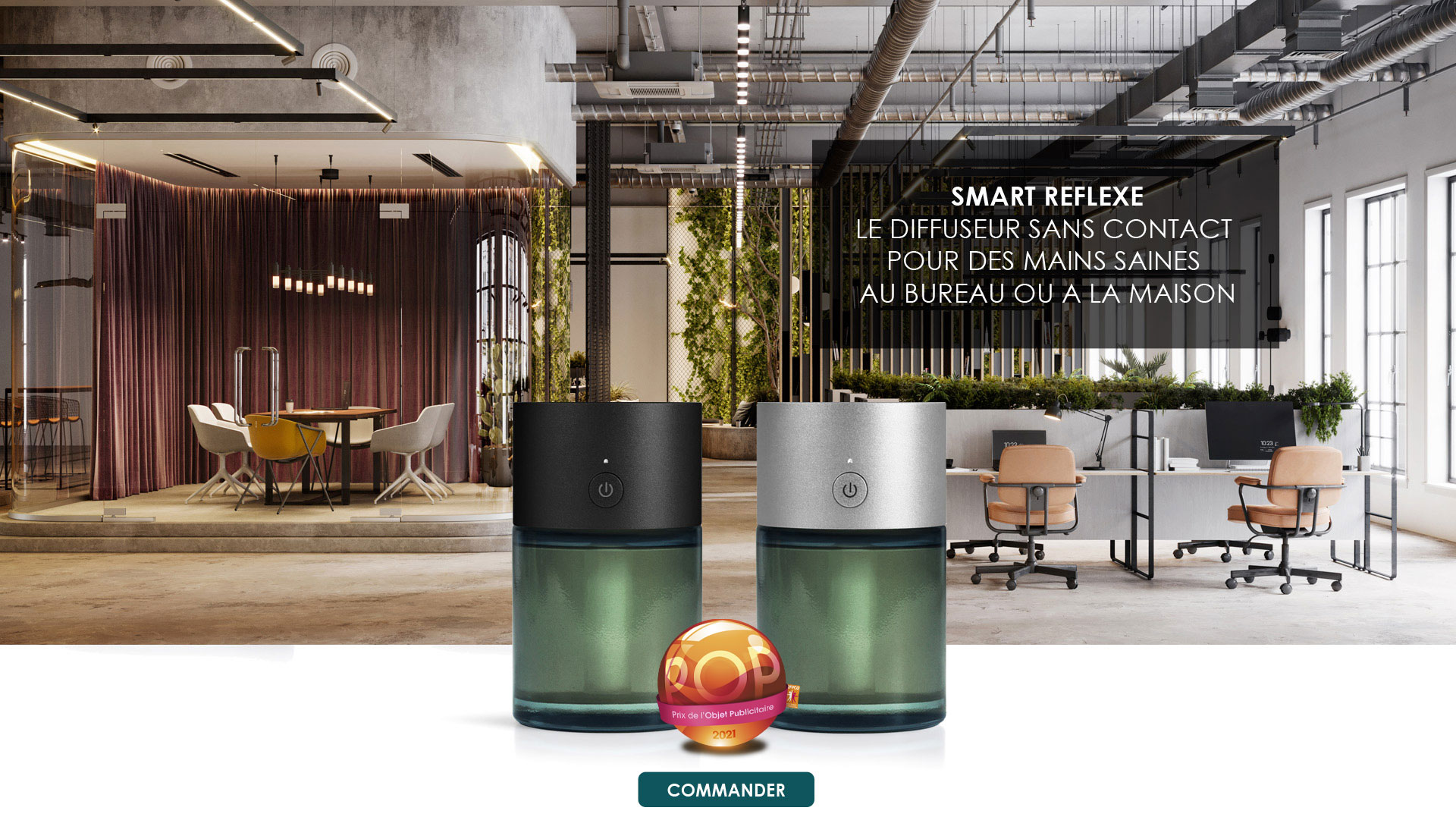 Diffuseur sans contact - Smart Reflexe